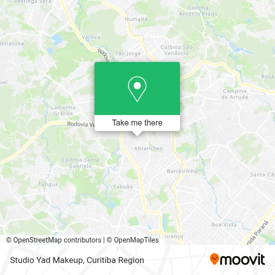 Studio Yad Makeup map