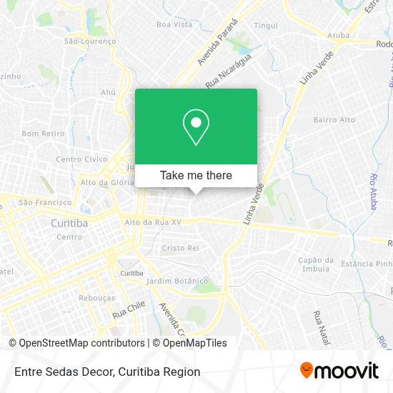 Entre Sedas Decor map
