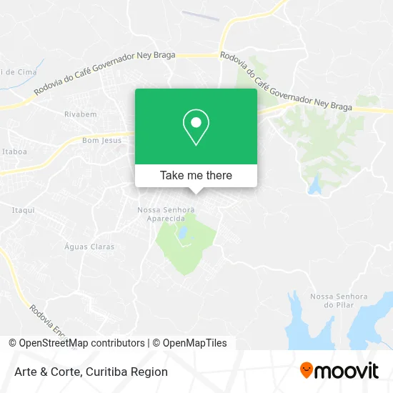 Arte & Corte map