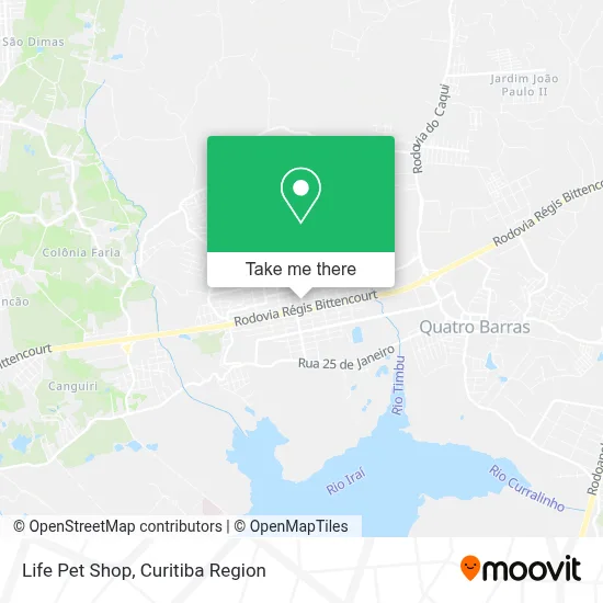 Life Pet Shop map