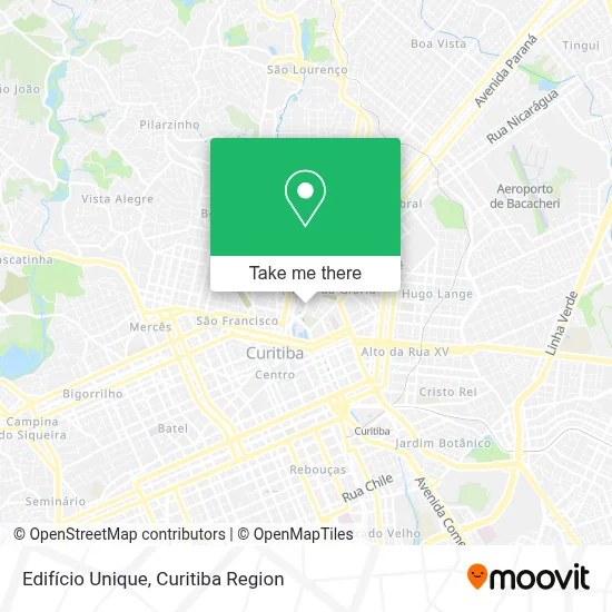 Edifício Unique map