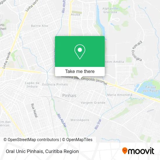 Oral Unic Pinhais map