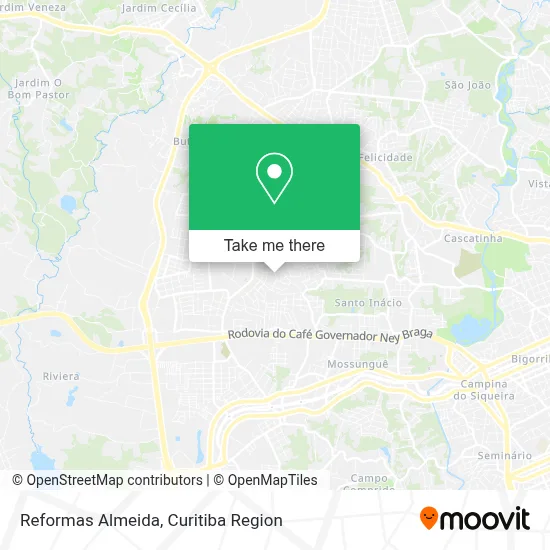 Reformas Almeida map