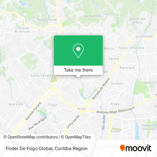 Poder De Fogo Global map
