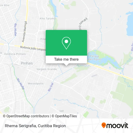 Rhema Serigrafia map