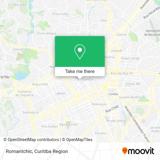 Romantchic map