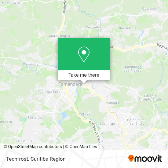 Techfrost map