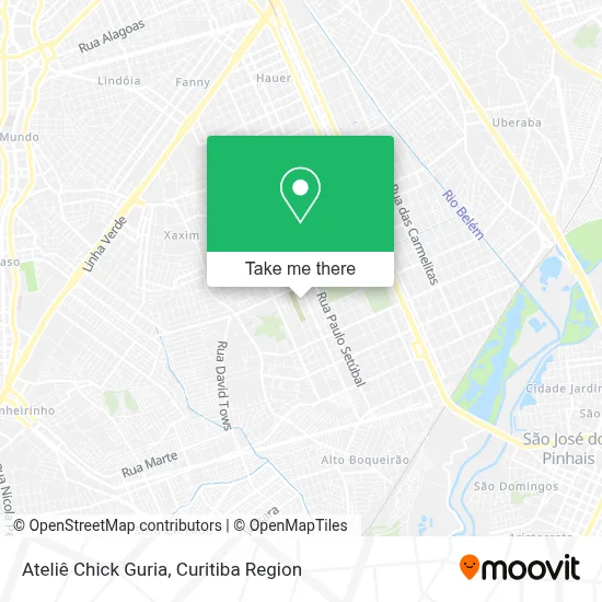 Ateliê Chick Guria map