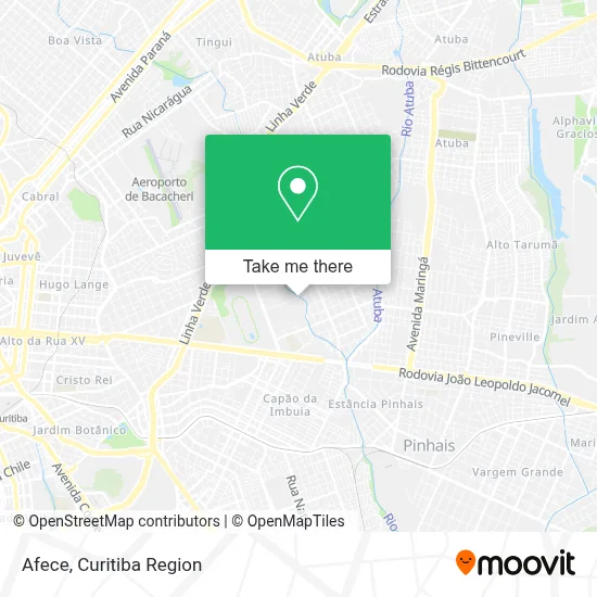 Afece map