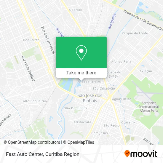 Fast Auto Center map