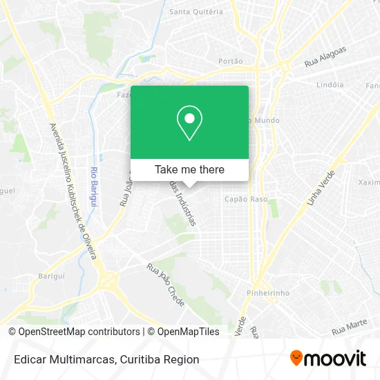 Edicar Multimarcas map