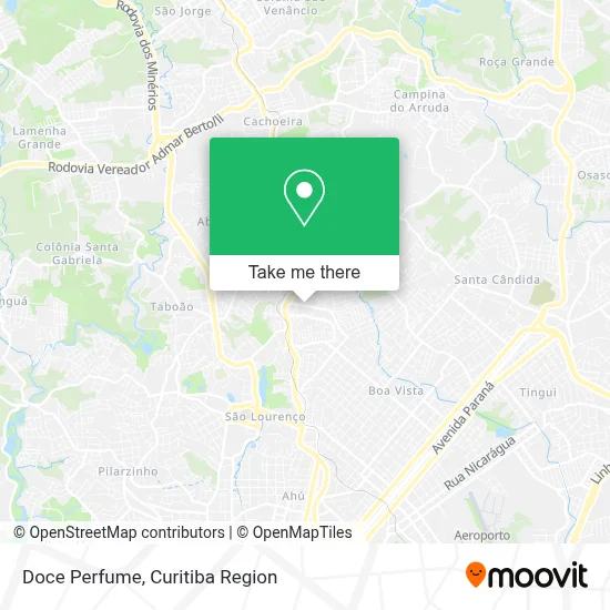 Doce Perfume map