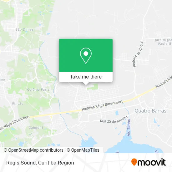 Regis Sound map