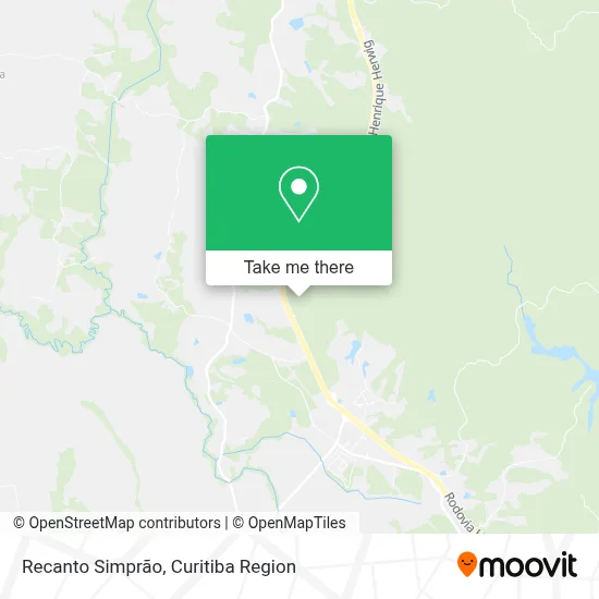 Recanto Simprão map
