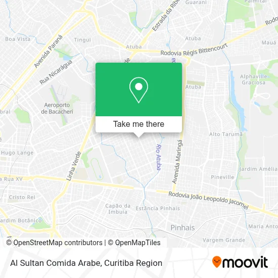 Al Sultan Comida Arabe map