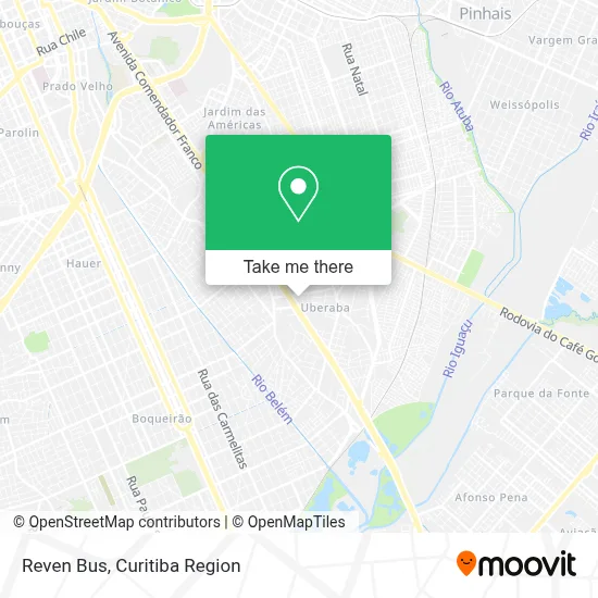 Reven Bus map