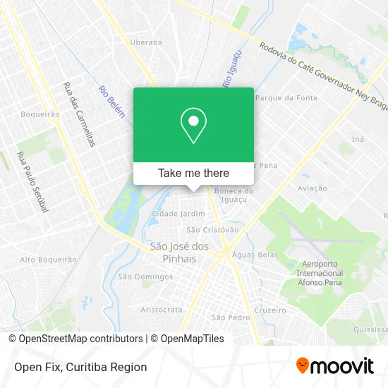 Open Fix map