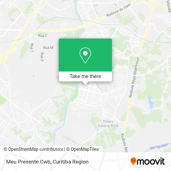 Meu Presente Cwb map
