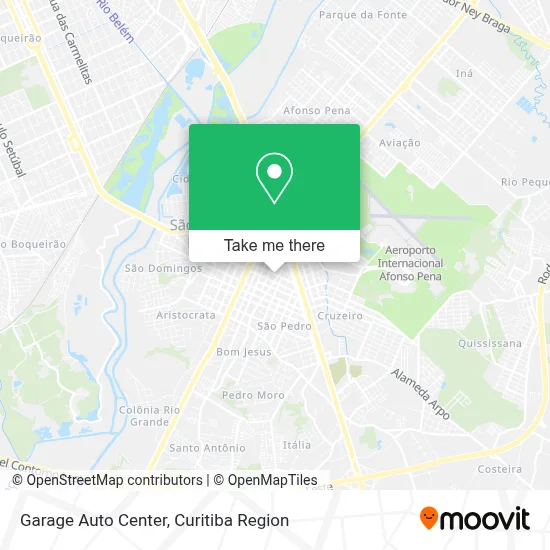 Garage Auto Center map