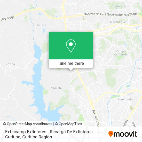Extincamp Extintores - Recarga De Extintores Curitiba map