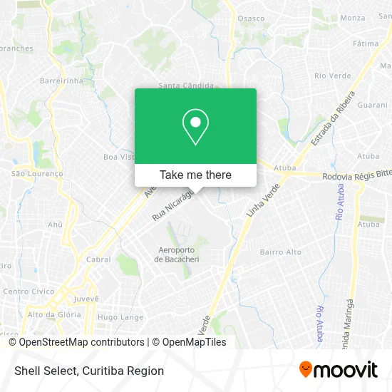 Shell Select map