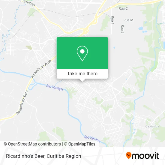 Ricardinho's Beer map
