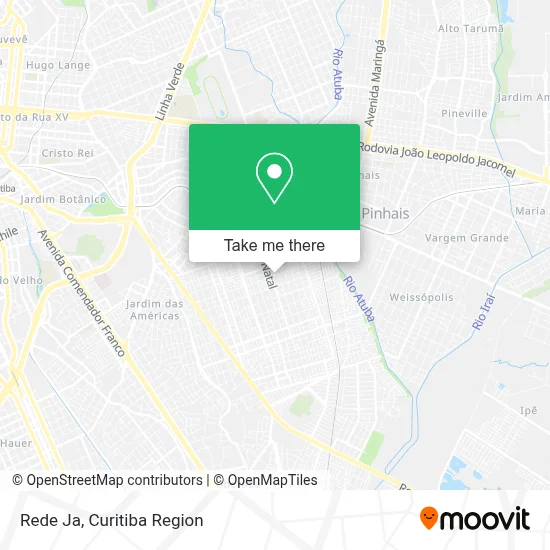 Rede Ja map