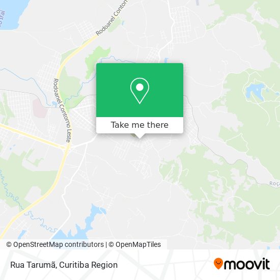 Mapa Rua Tarumã