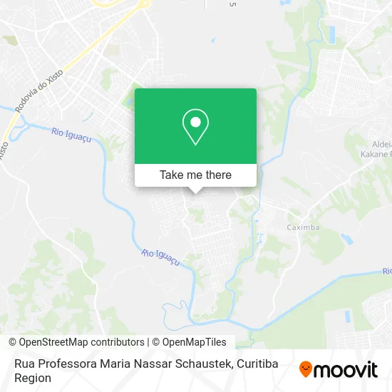 Rua Professora Maria Nassar Schaustek map