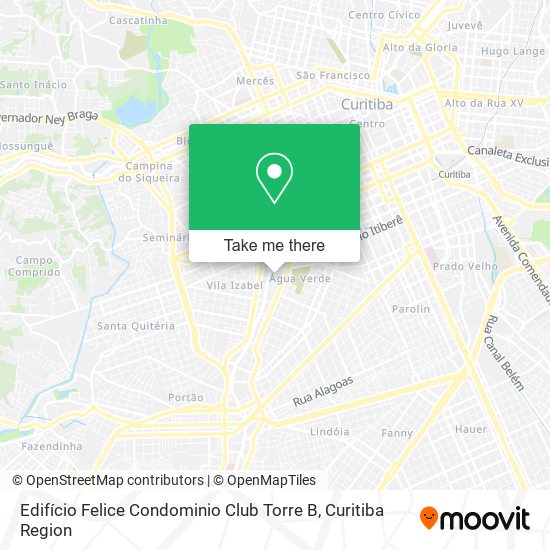 Edifício Felice Condominio Club Torre B map