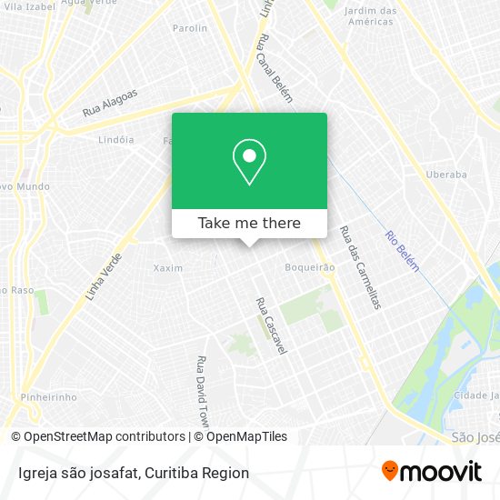 Igreja são josafat map