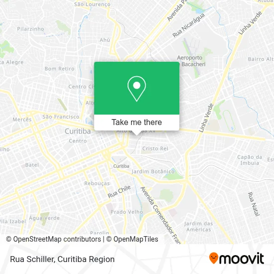 Rua Schiller map