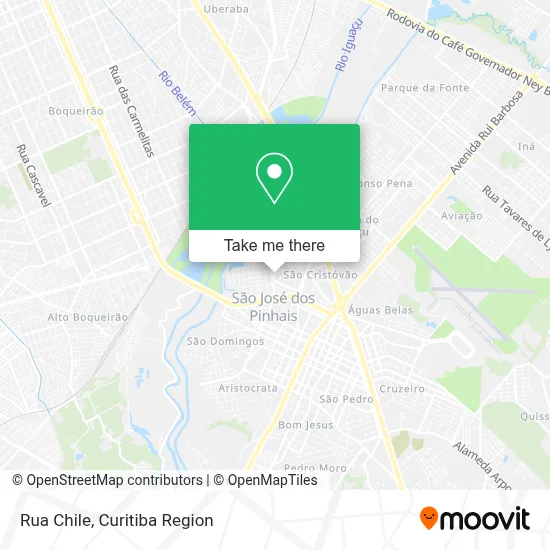 Rua Chile map