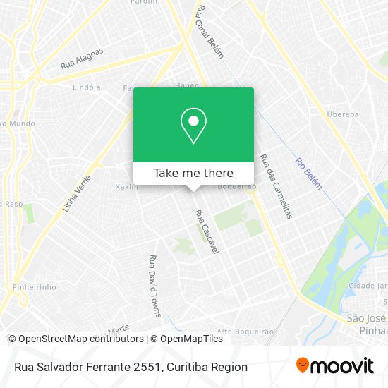 Rua Salvador Ferrante 2551 map