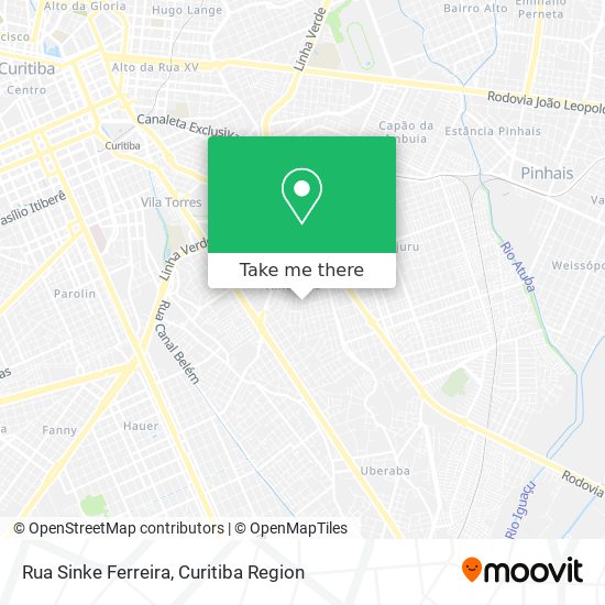 Rua Sinke Ferreira map