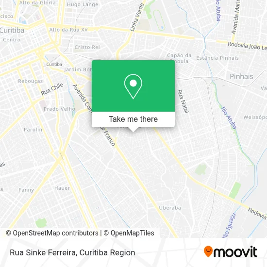Rua Sinke Ferreira map