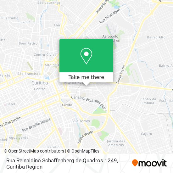 Rua Reinaldino Schaffenberg de Quadros 1249 map