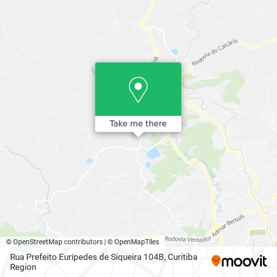 Rua Prefeito Eurípedes de Siqueira 104B map