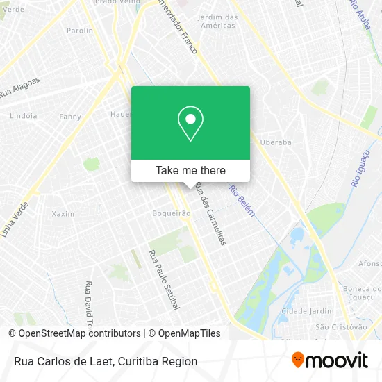 Rua Carlos de Laet map