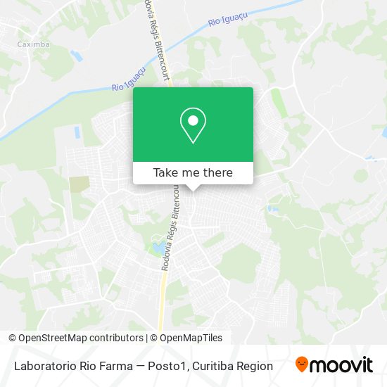 Laboratorio Rio Farma — Posto1 map