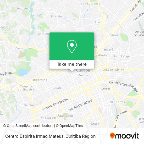 Centro Espirita Irmao Mateus map