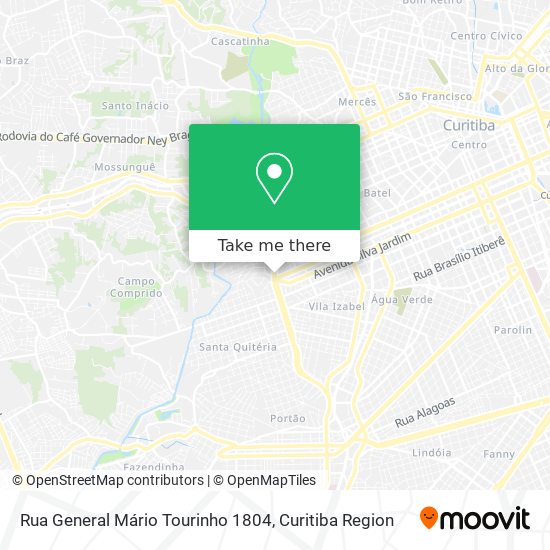 Rua General Mário Tourinho 1804 map