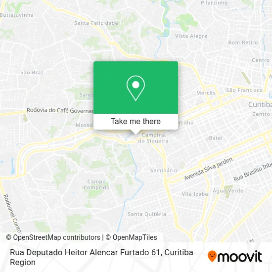Rua Deputado Heitor Alencar Furtado 61 map