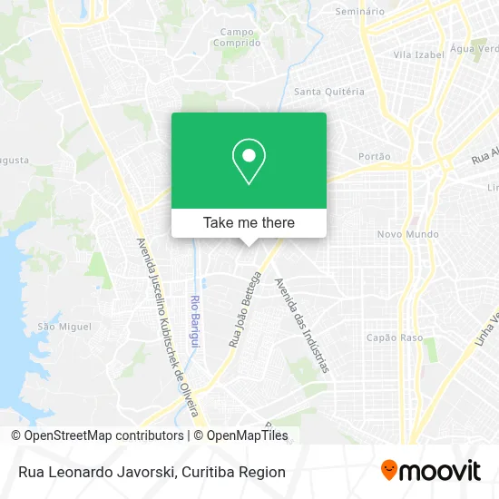 Rua Leonardo Javorski map