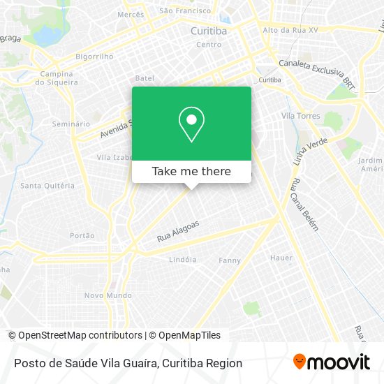Posto de Saúde Vila Guaíra map