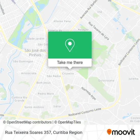 Rua Teixeira Soares 357 map
