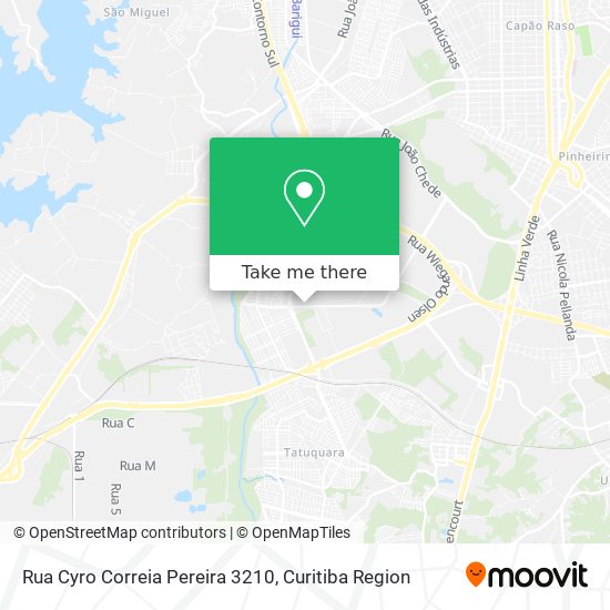 Rua Cyro Correia Pereira 3210 map