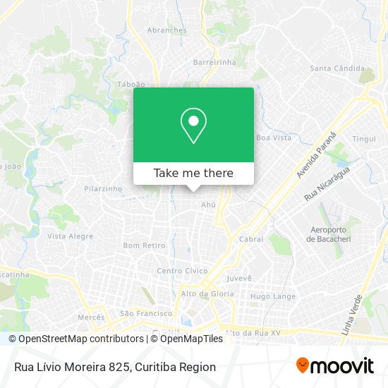 Rua Lívio Moreira 825 map
