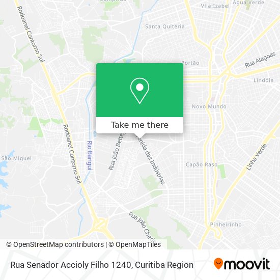 Rua Senador Accioly Filho 1240 map