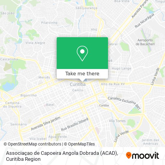 Associaçao de Capoeira Angola Dobrada (ACAD) map